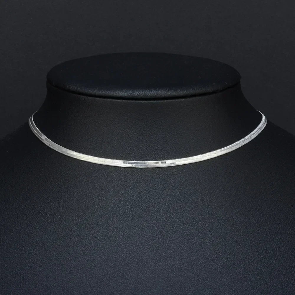 Glamida - platt kedja choker