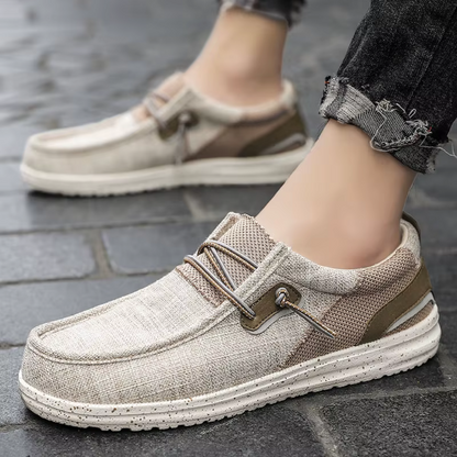 Rowan Texturerade canvas-sneakers