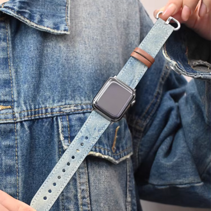 Denim Debut Apple Watch-klockarmband