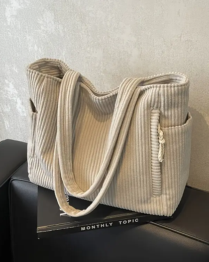 Aubrey - Corduroy toteväska
