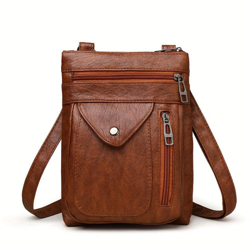 Glamida - veganskt läder crossbody-axelväska