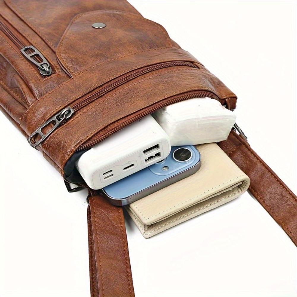 Glamida - veganskt läder crossbody-axelväska
