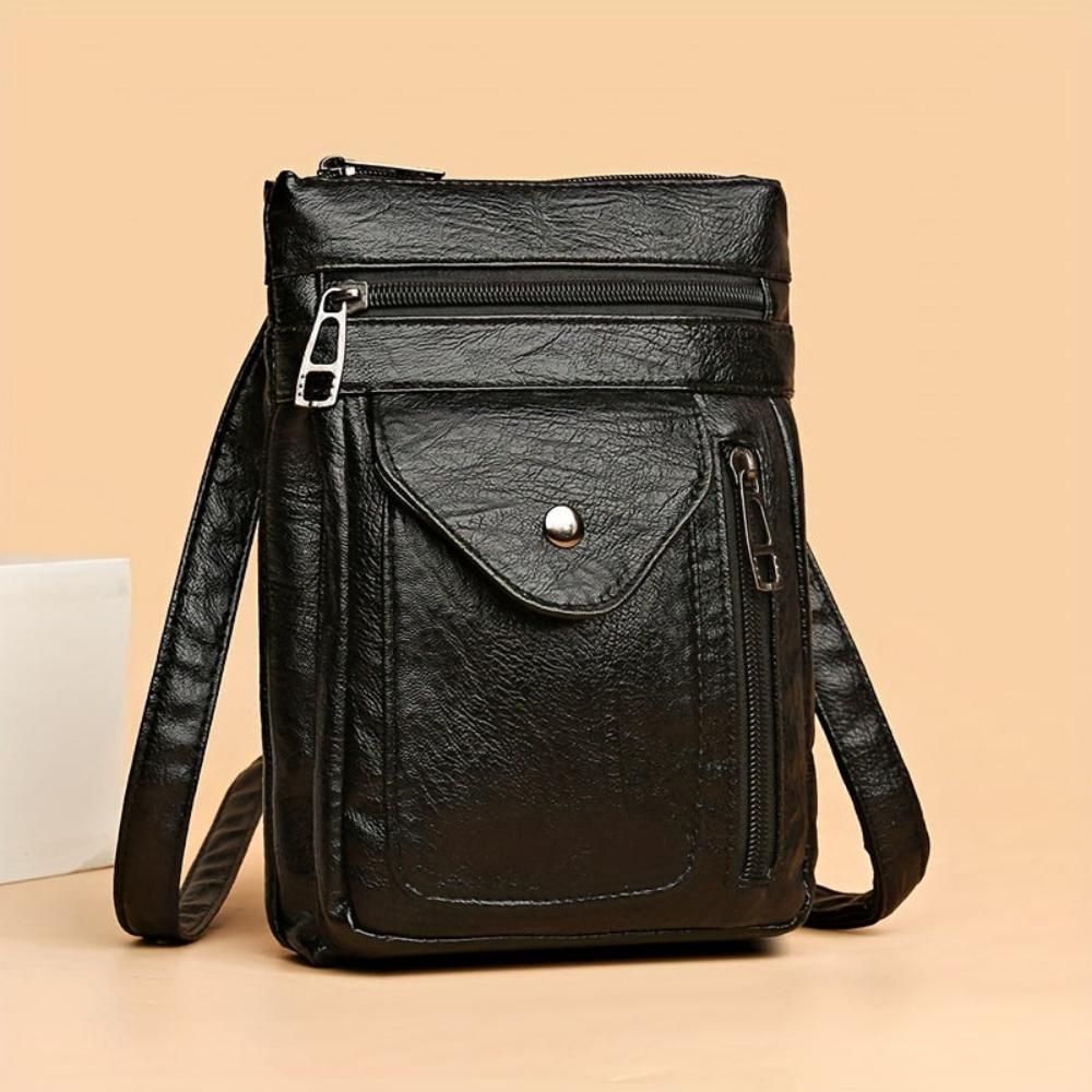 Glamida - veganskt läder crossbody-axelväska