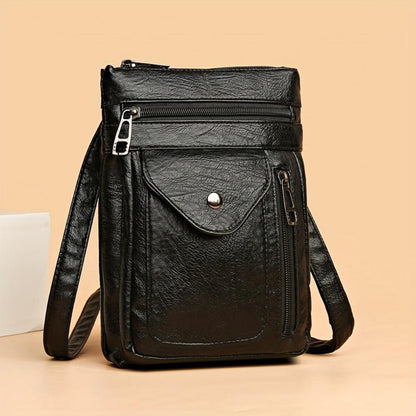 Glamida - veganskt läder crossbody-axelväska