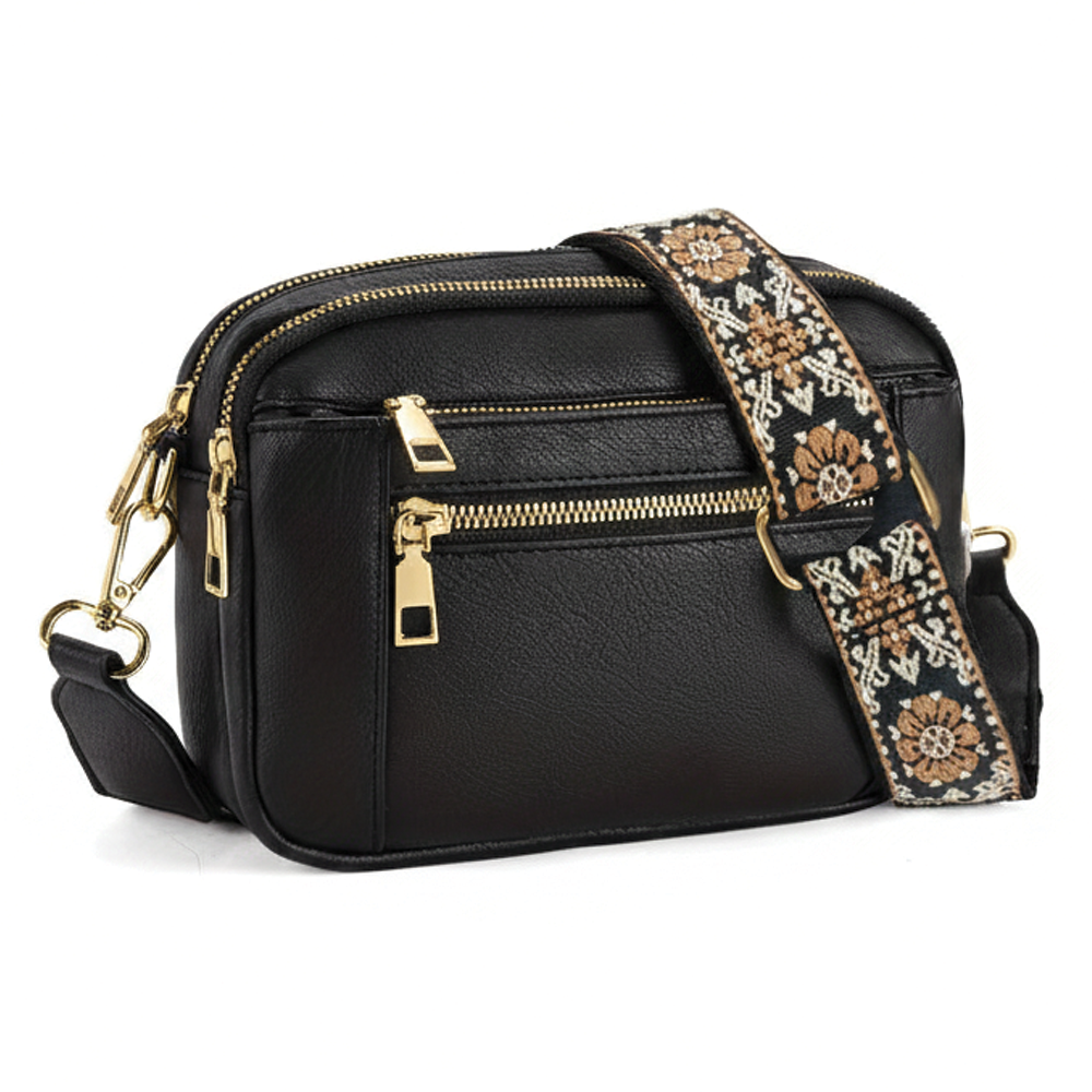 Glamida - veganskt läder crossbody-väska