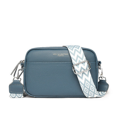 Glamida - kornat läder crossbodyväska