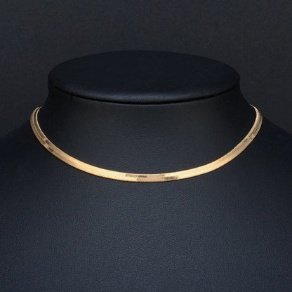 Glamida - platt kedja choker
