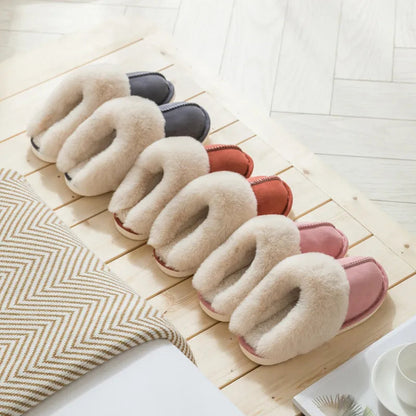 Cozy-Slides - Varma och bekväma fleecetofflor