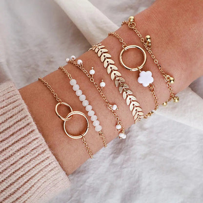 Glamida - Flerlagrade armbandset