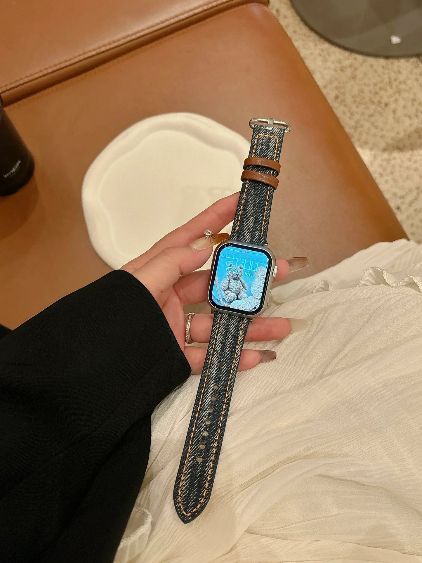 Denim Debut Apple Watch-klockarmband