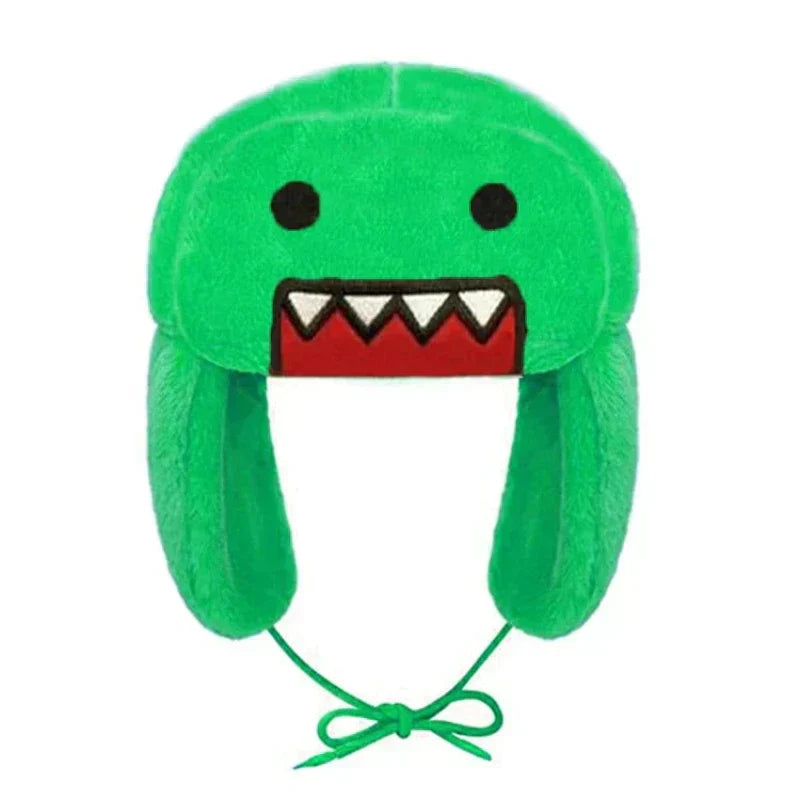 Mysig plysch-ushanka-hatt