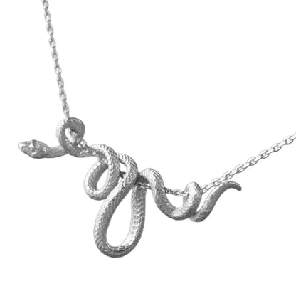 Halsband med ormkedja