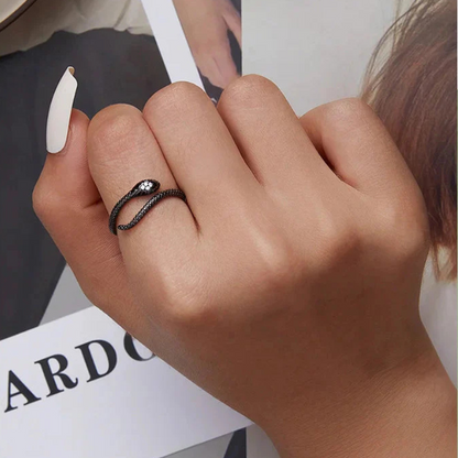 Nightfang sterlingsilverring