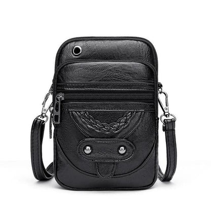 Beth - Veganskt läder Crossbody-telefonväska