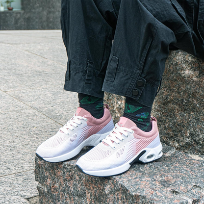 WalkMora ortopediske sko - hvit-rosa