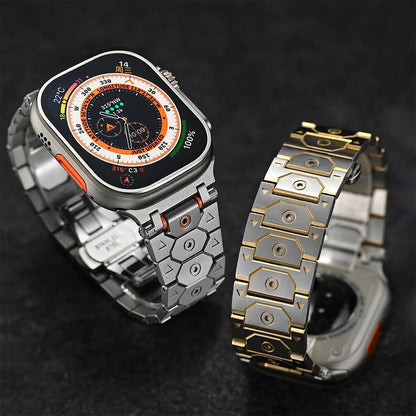 Titanium Apple Watch-armband