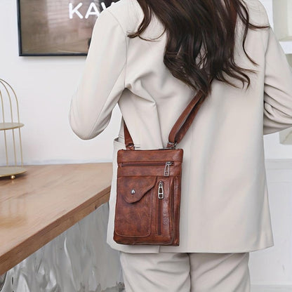 Glamida - veganskt läder crossbody-axelväska