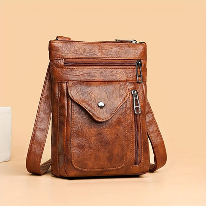 Glamida - veganskt läder crossbody-axelväska