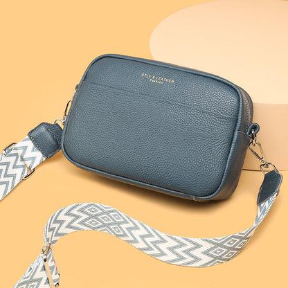 Glamida - kornat läder crossbodyväska