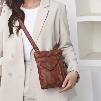 Glamida - veganskt läder crossbody-axelväska