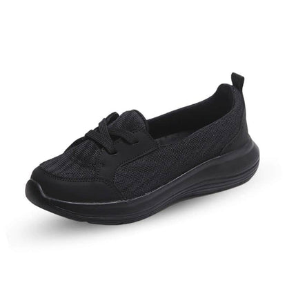 Ortopediska damskor andningsbara slip-on