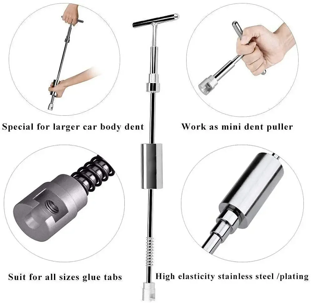 Auto Paintless Dent Repair Tools EU Plug Glue Gun Car Dent Repair Kit Dent Removal Kit Dent Remover Dent Puller for Cars Vehicle - Image 2