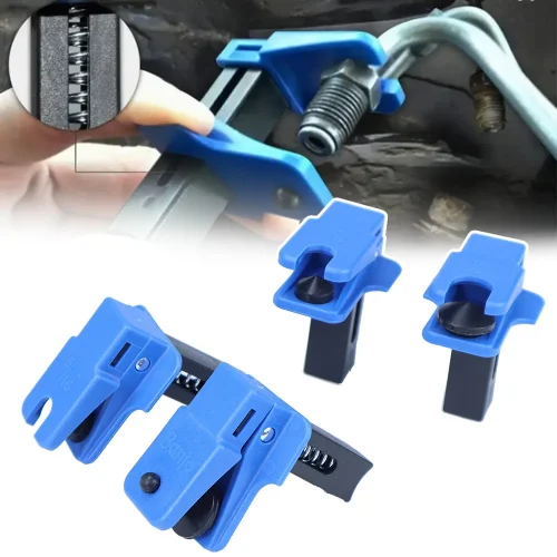 Car Brake Oil Nozzle Clamp Car Brake Oil Pipe Plug Plug Brake Oil Tool, Auto Brake Caliper Piston Seal Stopper Tool